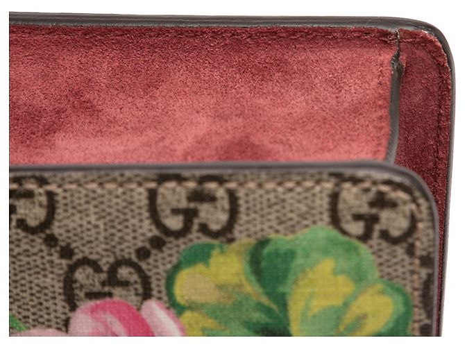 Gucci Beige Piccolo GG Supreme Fiori Dionysus Borsa a Spalla - vista 10