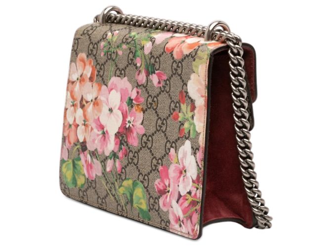 Gucci Beige Piccolo GG Supreme Fiori Dionysus Borsa a Spalla - vista 2