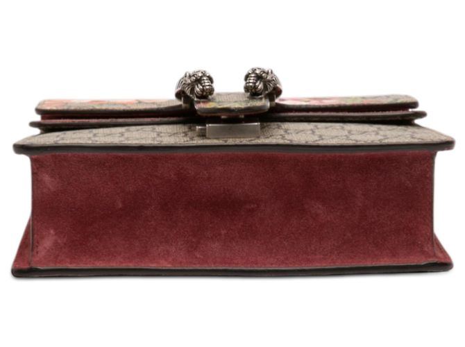 Gucci Beige Piccolo GG Supreme Fiori Dionysus Borsa a Spalla - vista 3