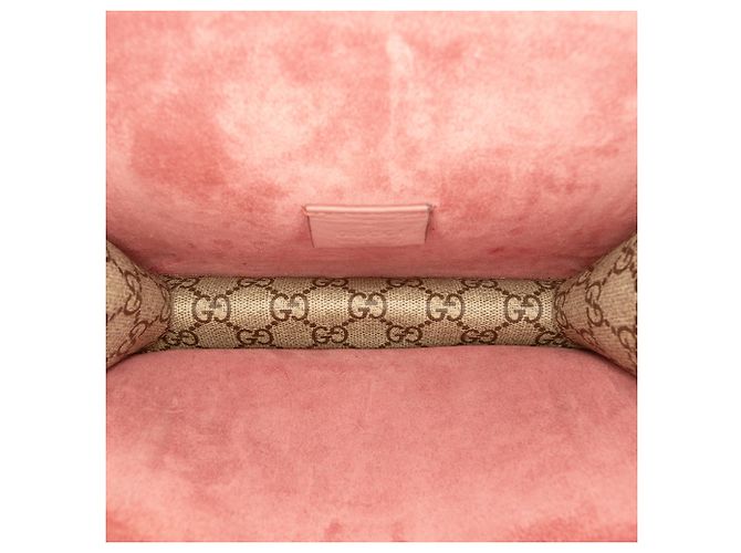 Gucci Beige Piccolo GG Supreme Fiori Dionysus Borsa a Spalla - vista 4