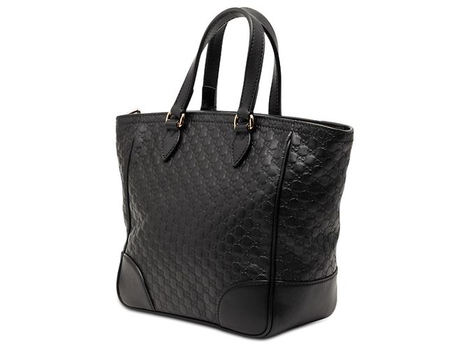 Gucci Black Small Microguccissima Bree Satchel - view 2