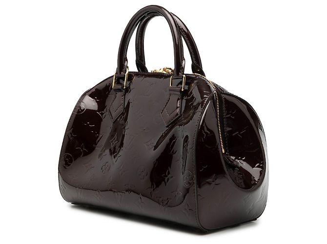 Louis Vuitton Montana in Vernis Monogram Viola Porpora - vista 2