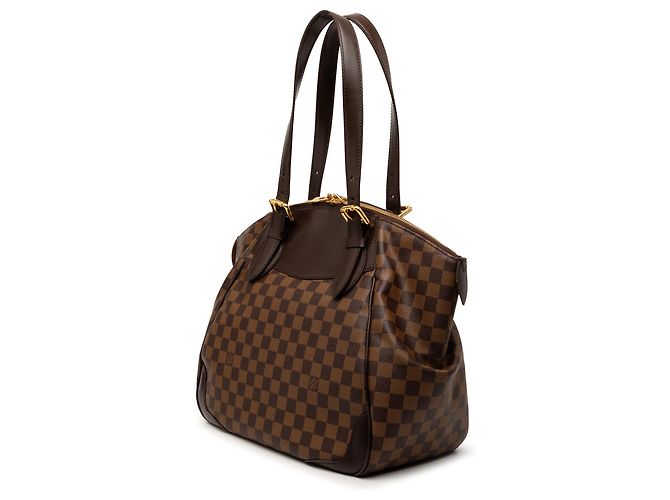 Louis Vuitton Marrone Damier Ebene Verona MM - vista 2