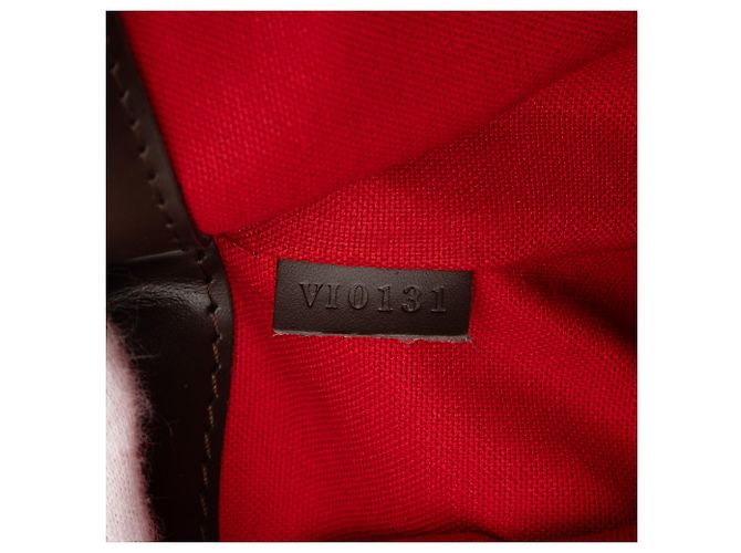 Louis Vuitton Marrone Damier Ebene Verona MM - vista 6
