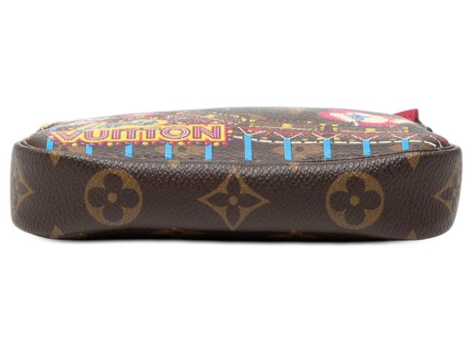 Mini Pochette Accessoires Vivienne Natale in Monogramma Marrone Louis Vuitton - vista 3