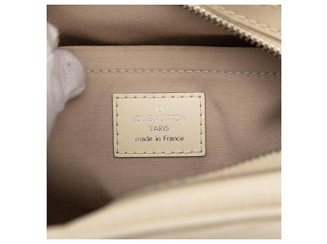 Borsa Bowling Montaigne PM Epi Bianco Louis Vuitton - vista 5