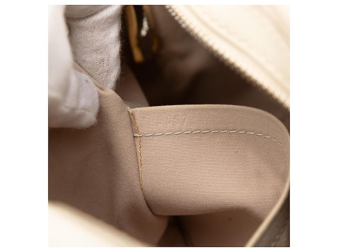 Borsa Bowling Montaigne PM Epi Bianco Louis Vuitton - vista 6