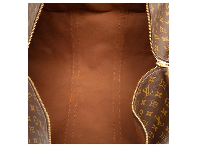 Louis Vuitton Keepall 60 Monogram Marrone - vista 4