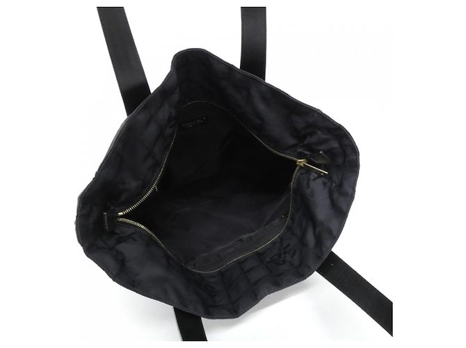 Borsa a Spalla Chanel Travel Line Nero - vista 8