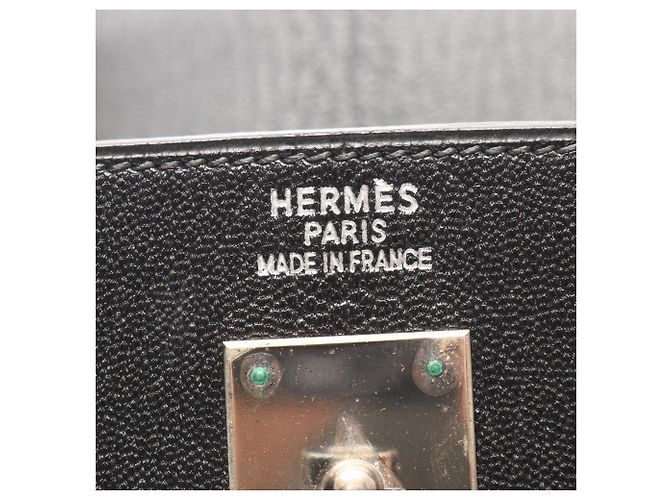 Borsa Hermès Haut à Courroies 32 Nero - vista 4