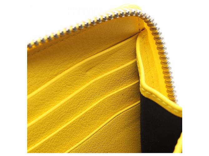 Balenciaga Gelbe Leder Langbörse - Ansicht 5