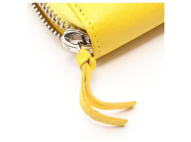 Balenciaga Gelbe Leder Langbörse - Ansicht 6