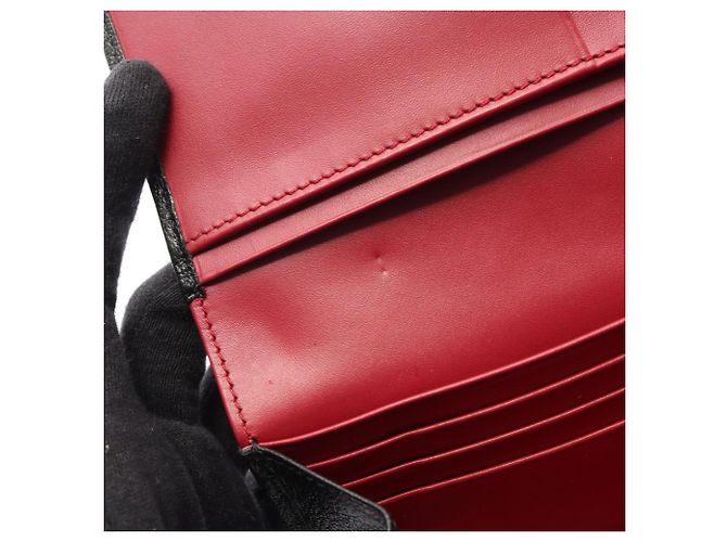 Billetera bi-fold Anagram Loewe Negro - vista 5