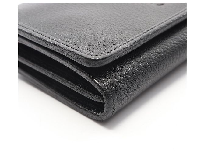Billetera bi-fold Anagram Loewe Negro - vista 6