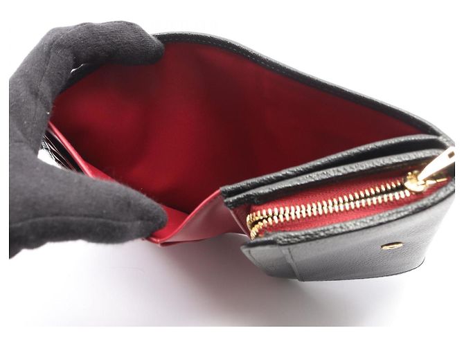 Billetera bi-fold Anagram Loewe Negro - vista 8