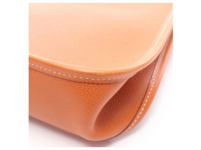 Borsa a Spalla in Pelle Vespa PM di Hermès Marrone - vista 8