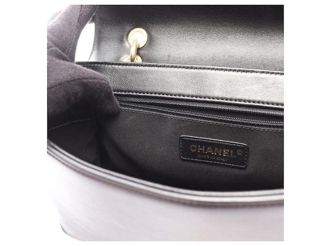 Borsa a Spalla V-Stitch di Chanel Nero - vista 7