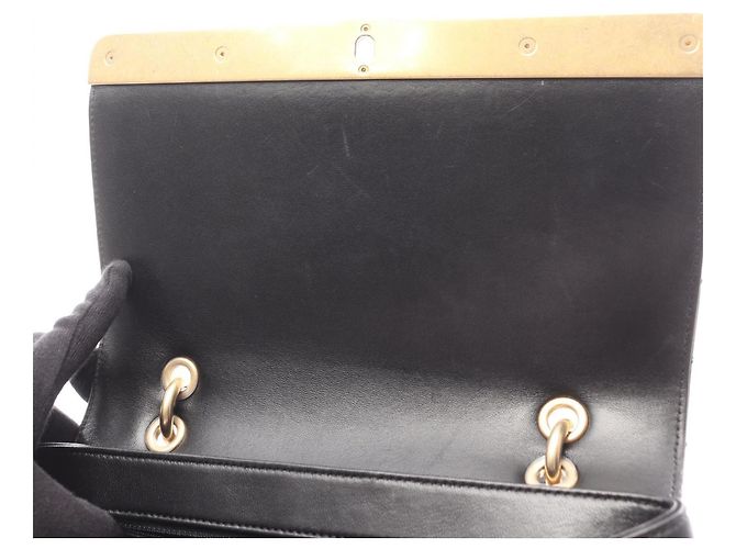 Borsa a Spalla V-Stitch di Chanel Nero - vista 8