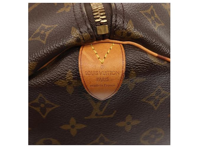 Louis Vuitton Keepall Monogram Canvas 60 Marrone - vista 6