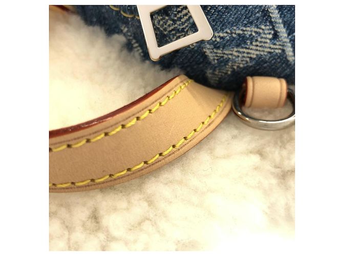 Zaino Vivienne in denim Monogram Louis Vuitton - vista 6