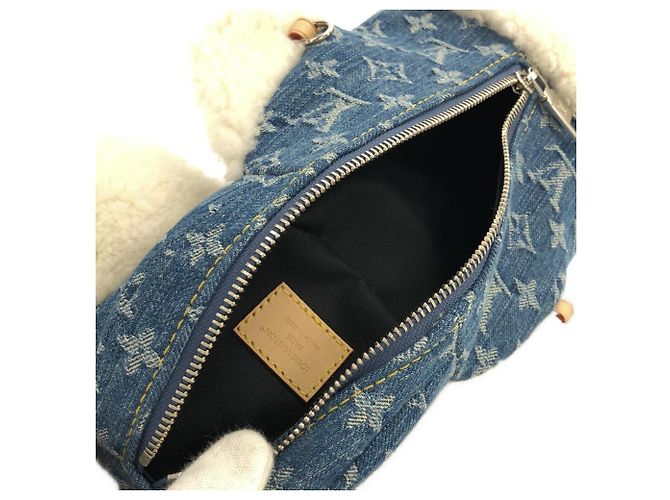 Zaino Vivienne in denim Monogram Louis Vuitton - vista 8