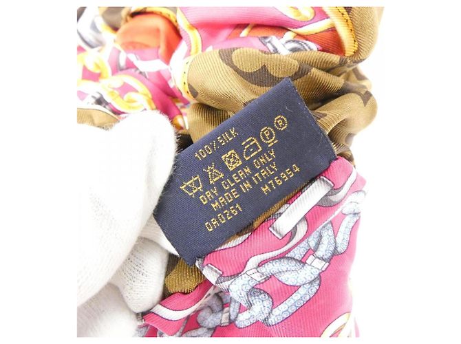 Scrunchie Chouchou Tro Choux di Louis Vuitton Marrone - vista 4