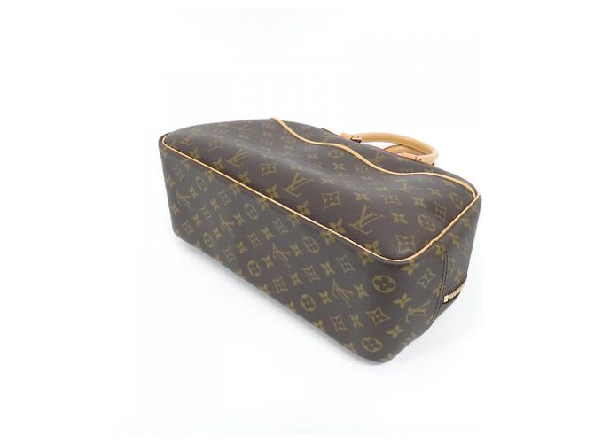 Borsa a mano Bowling Vanity Monogram Louis Vuitton Marrone - vista 3