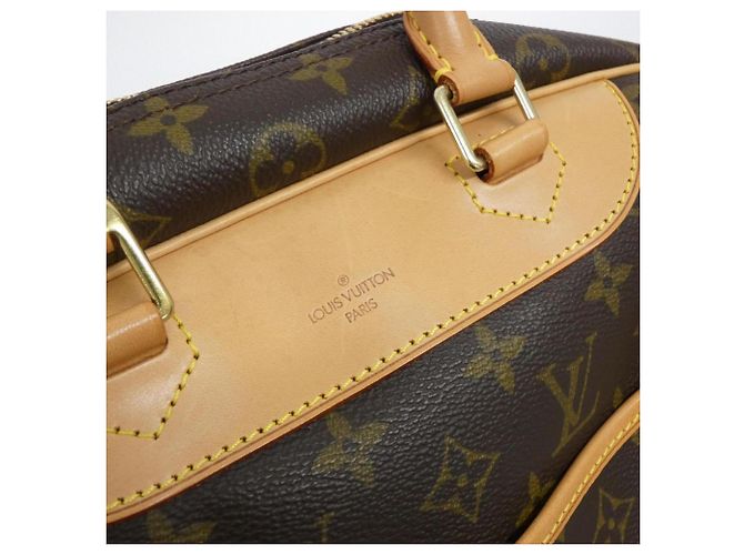 Borsa a mano Bowling Vanity Monogram Louis Vuitton Marrone - vista 6