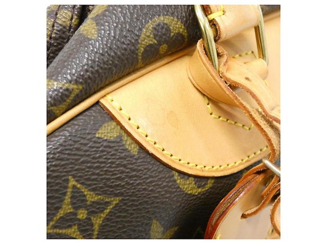 Borsa a mano Bowling Vanity Monogram Louis Vuitton Marrone - vista 5