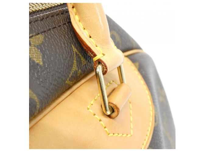 Borsa a mano Bowling Vanity Monogram Louis Vuitton Marrone - vista 7