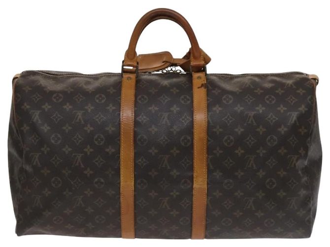 Louis Vuitton Keepall Monogram Canvas 55 Marrone - vista 2