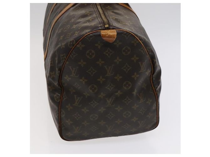 Louis Vuitton Keepall Monogram Canvas 55 Marrone - vista 4