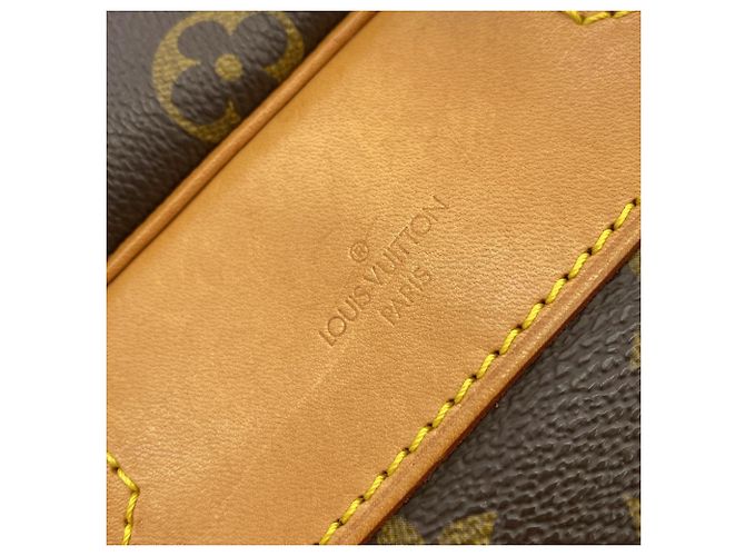 Borsa Vanity Bowling Monogram Louis Vuitton Marrone - vista 4