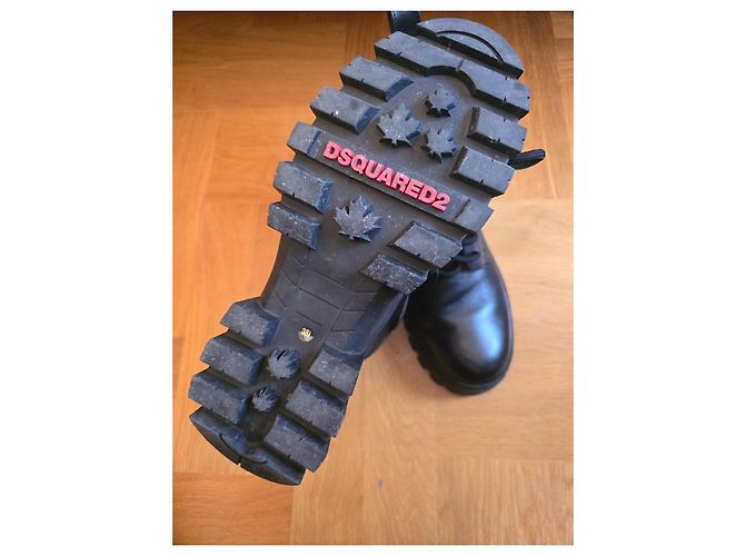 Dsquared2 Statement Combat boots Black - view 4