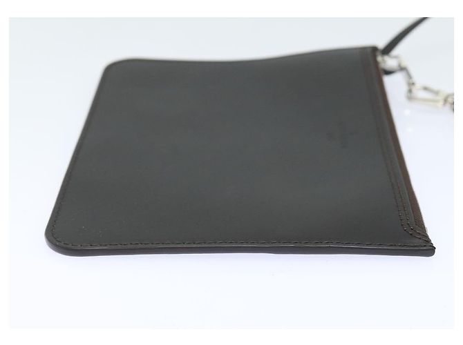 Pochete de cuero Neverfull Louis Vuitton Grande Castaño - vista 4