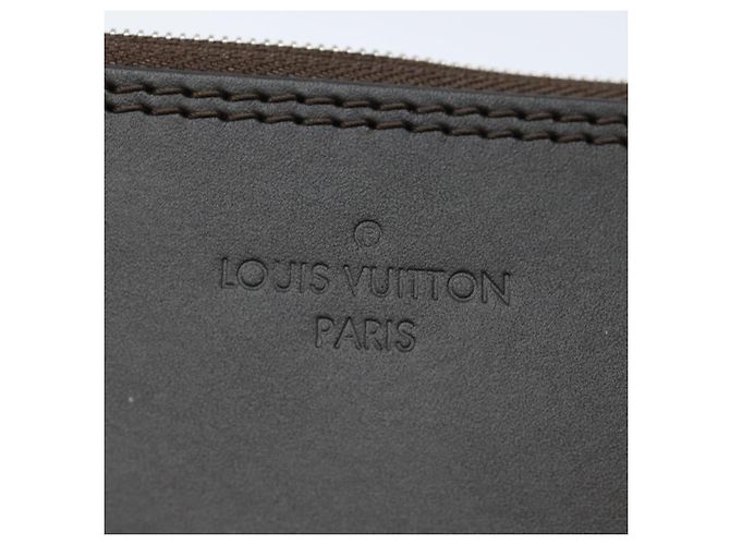 Pochete de cuero Neverfull Louis Vuitton Grande Castaño - vista 6