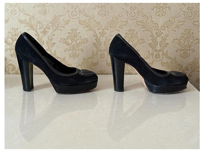 Décolleté Gucci in pelle nera Nero - vista 6