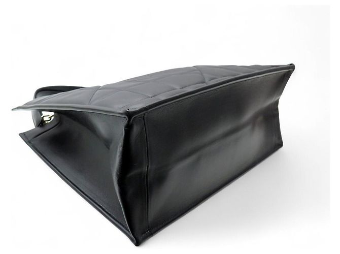 NUOVA BORSA A MANO CHRISTIAN DIOR ESSENTIAL GM IN PELLE ARCHICANNE CON TRACOLLA Nero - vista 3
