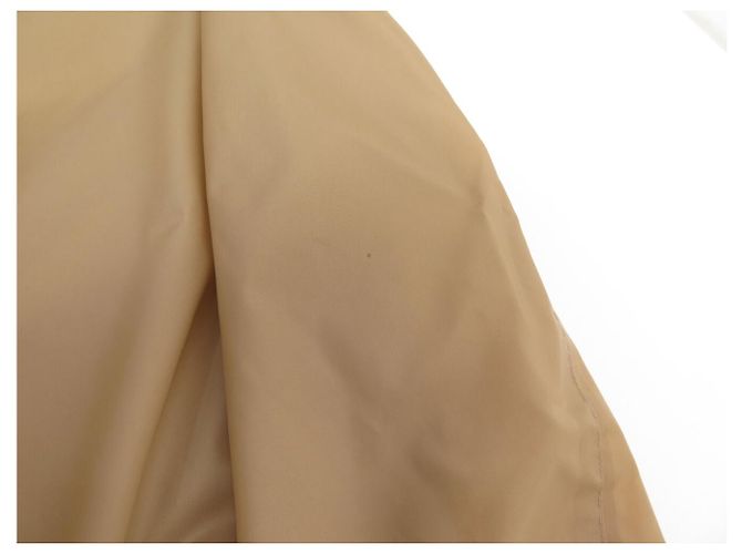 ABRIGO LOEWE IMPERMEABLE TRENCH CUELLO ACOLCHADO M 40 OVERSIZE BEIGE - vista 10