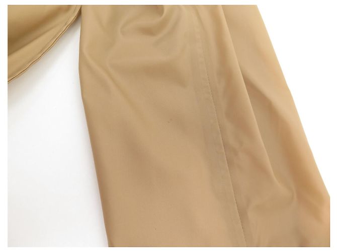 ABRIGO LOEWE IMPERMEABLE TRENCH CUELLO ACOLCHADO M 40 OVERSIZE BEIGE - vista 11