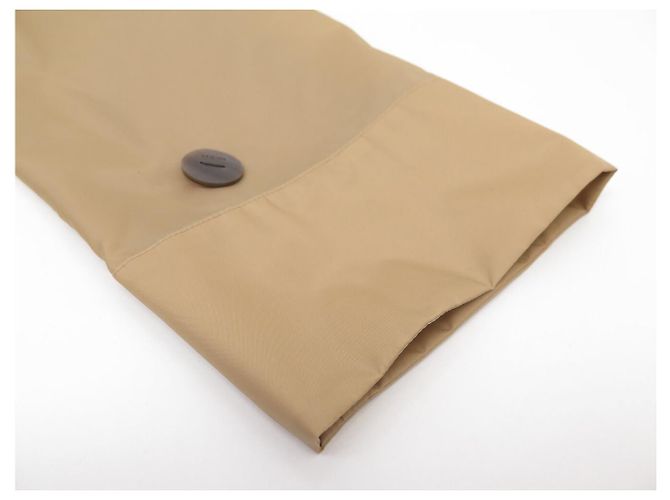 ABRIGO LOEWE IMPERMEABLE TRENCH CUELLO ACOLCHADO M 40 OVERSIZE BEIGE - vista 6