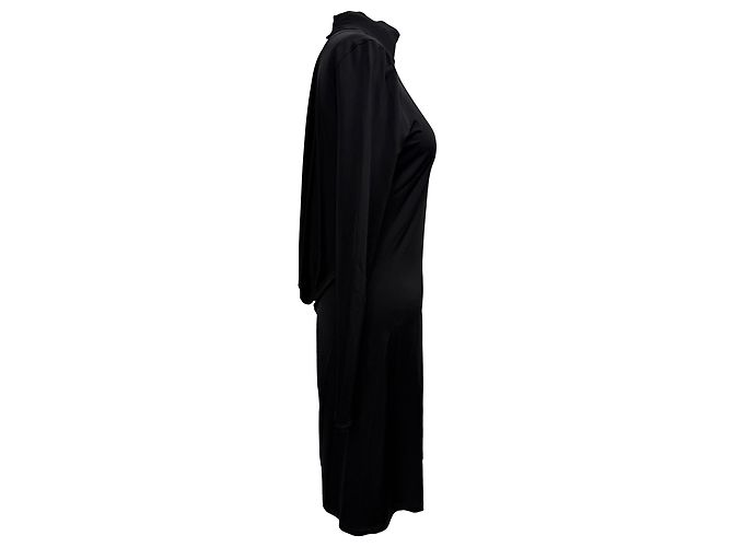Stella Mc Cartney Stella McCartney Open Back Mini Dress in Black Viscose - view 2