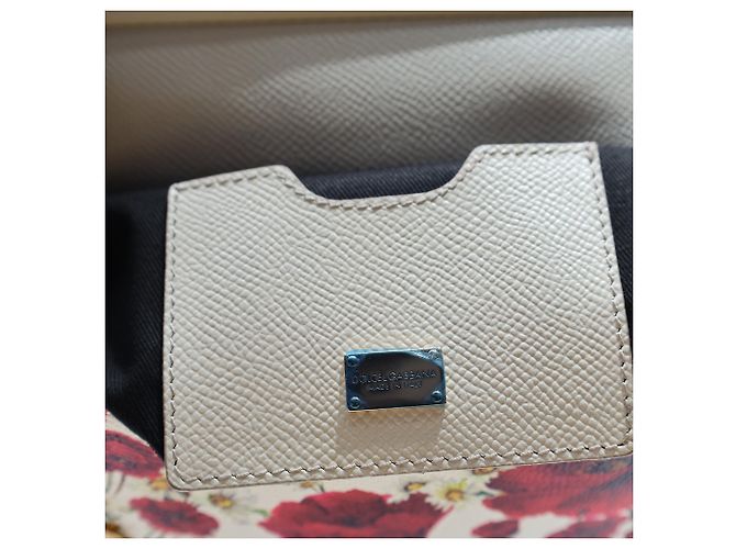 Bolsa Medium Miss Sicily de Dolce & Gabbana em couro com estampa floral - vista 4