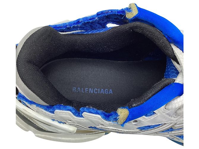 Tênis Runner Balenciaga em Poliuretano Azul Multicor - vista 11
