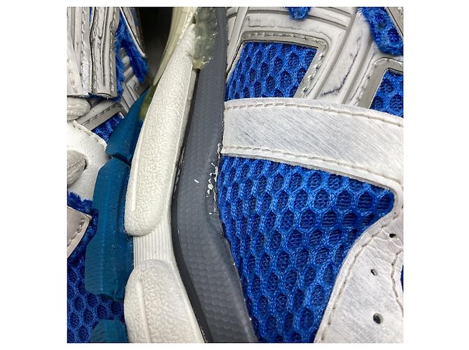 Tênis Runner Balenciaga em Poliuretano Azul Multicor - vista 12