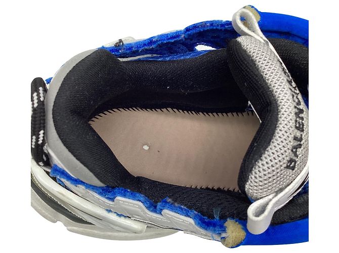 Tênis Runner Balenciaga em Poliuretano Azul Multicor - vista 9