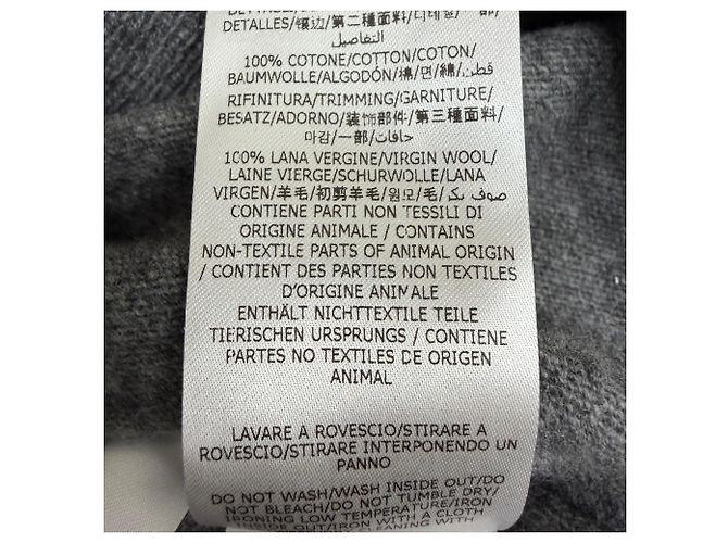 Stella Mc Cartney Polo aus grauer Wolle Mix Knit und Hemd von Stella McCartney - Ansicht 5