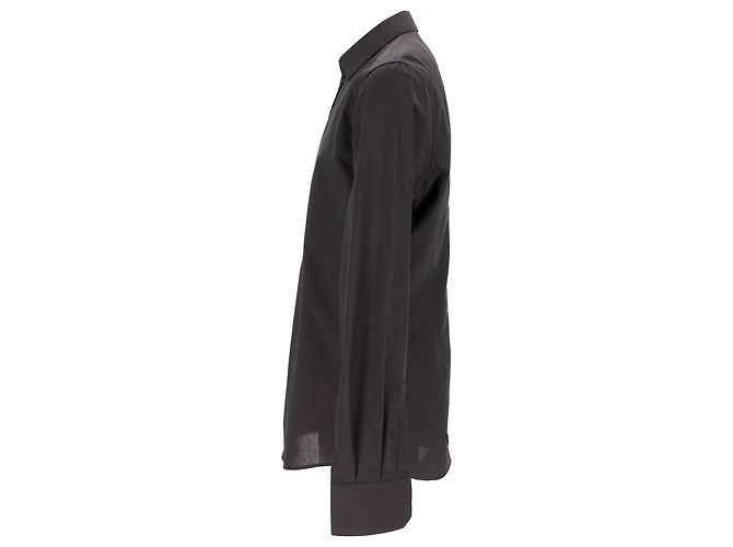 Camicia con bottoni Dolce & Gabbana in cotone nero - vista 2