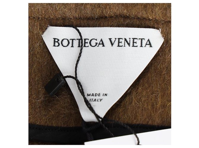 Falda A-line en lana marrón de Bottega Veneta Castaño Roja - vista 5