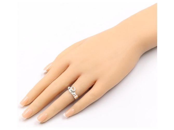 Hermes Hermès Collier de Chien Ring, Sterling Silver, Women's Jewelry Silvery - view 8